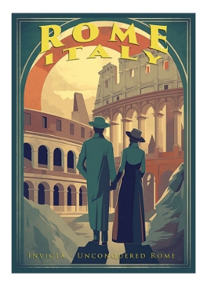 Picture of VINTAGE POSTER ROME