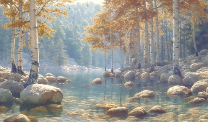 Picture of WILDERNESS PONDERING III