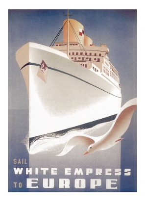 Picture of VINTAGE POSTER WHITE EMPRESS