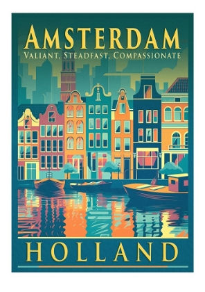 Picture of VINTAGE POSTER AMSTERDAM