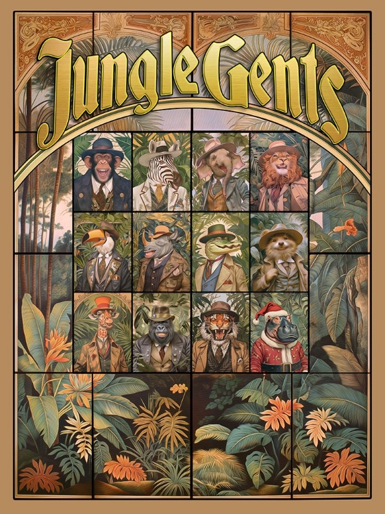 Picture of JUNGLE GENTS, COVER