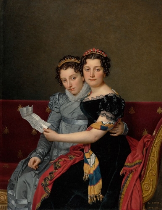 Picture of THE SISTERS ZENAIDE AND CHARLOTTE BONAPARTE
