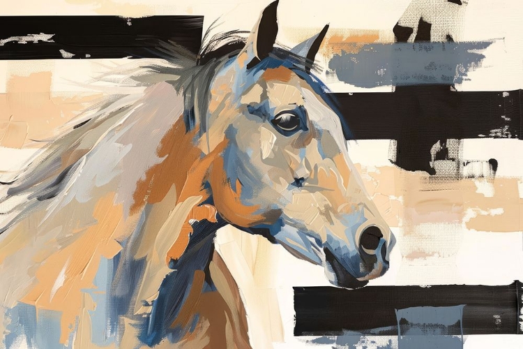 Picture of ABSTRACT MUSTANG