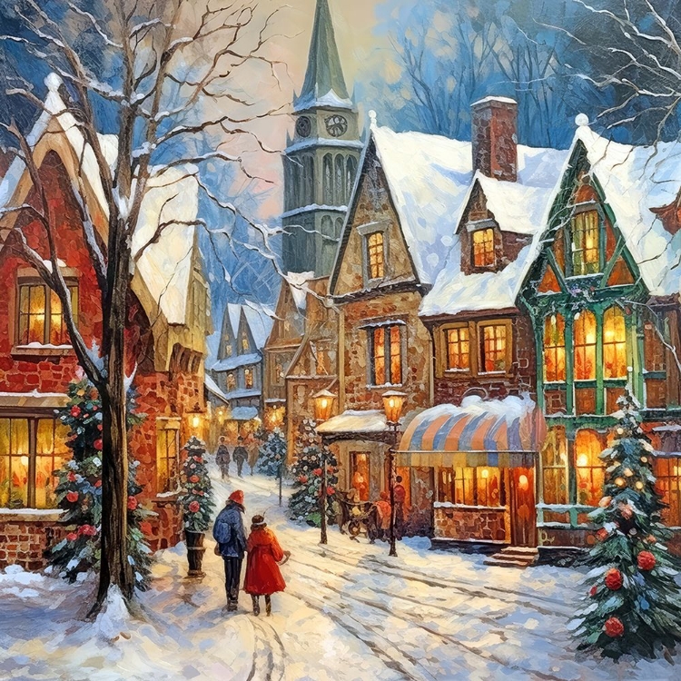 Picture of AN OLDE ENGLISH CHRISTMAS