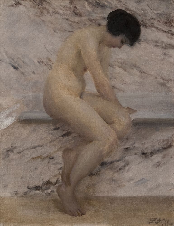 Picture of AT THE BATHTUB 1914