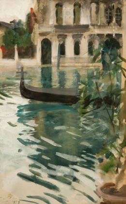 Picture of GONDOLA, VENICE 1894