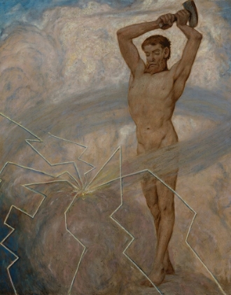 Picture of JULY THE THUNDER GOD THOR 1906