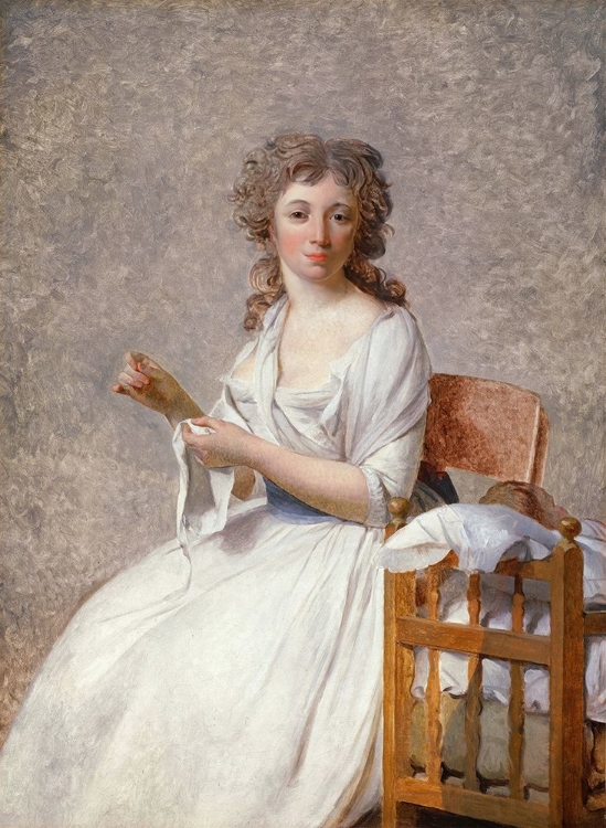 Picture of MADAME DE PASTORET AND HER SON 1791