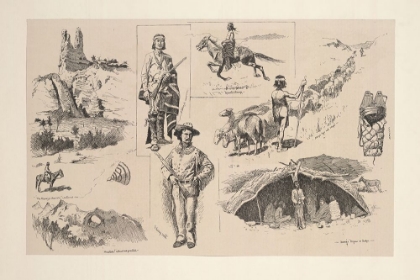 Picture of THE NAVAJO INDIANS 1890