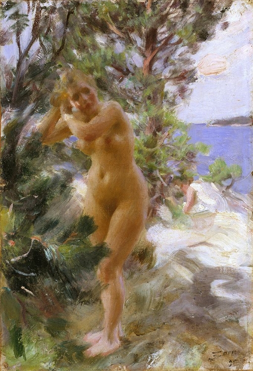 Picture of AFTER THE BATH 1895