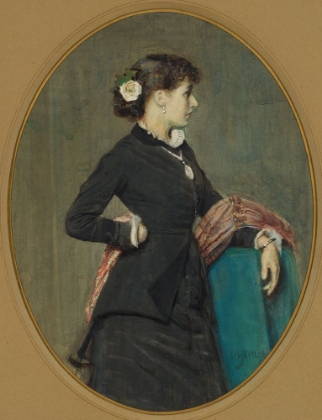 Picture of PORTRAIT OF MISS NYSTROM 1880