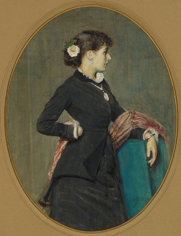 Picture of PORTRAIT OF MISS NYSTROM 1880