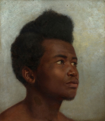 Picture of HEAD STUDY OF A YOUNG BLACK MAN 1880