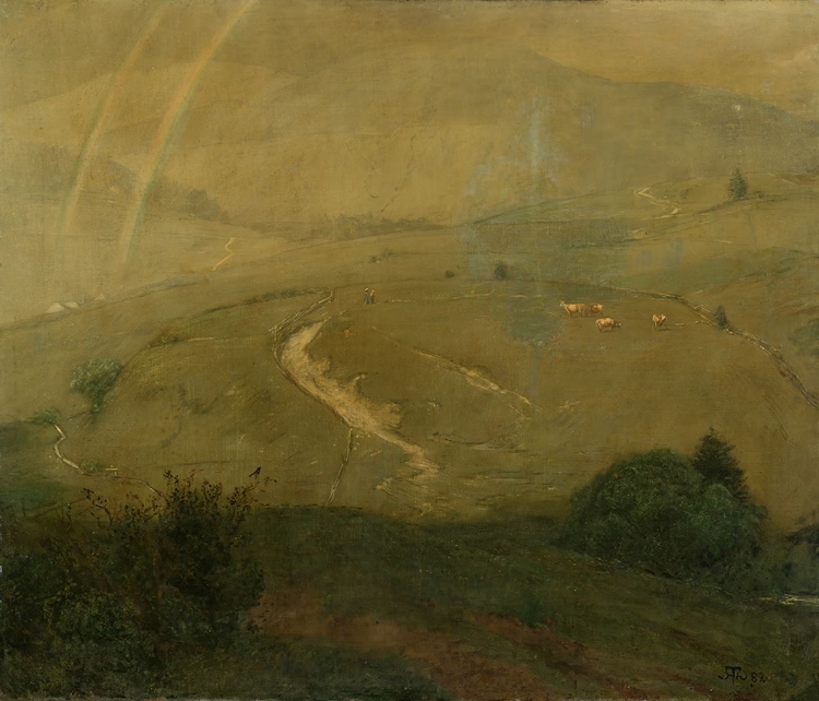 Picture of RAIN IN THE BLACK FOREST 1882