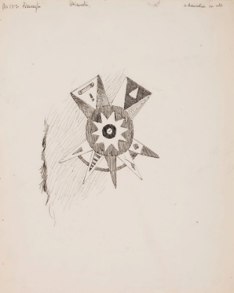 Picture of A DECORATION ON ROBE 1891