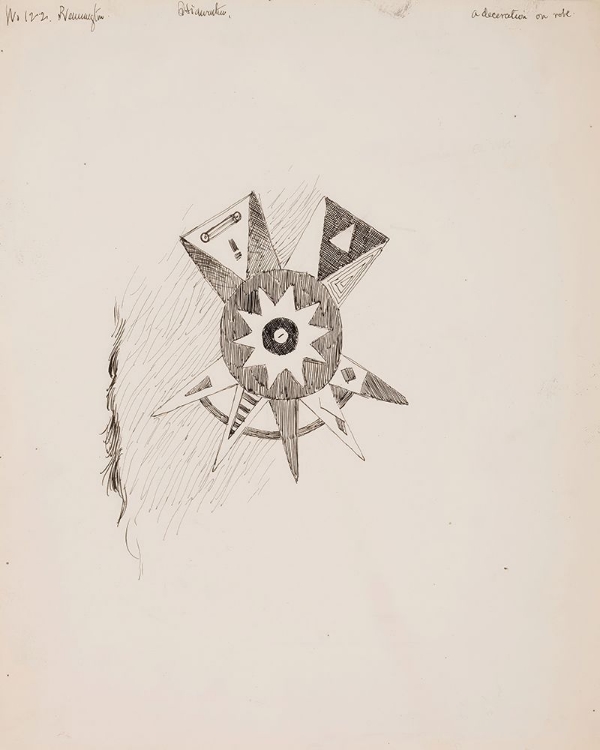 Picture of A DECORATION ON ROBE 1891