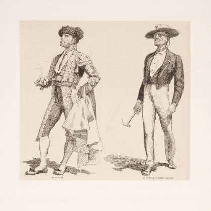 Picture of BULL FIGHTING IN MEXICO 1889