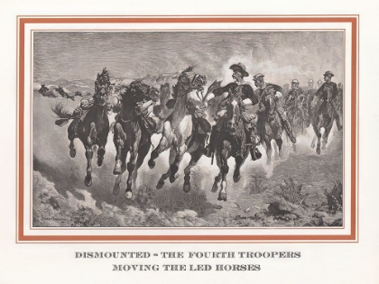 Picture of DISMOUNTED THE FOURTH TROOPERS MOVING THE LED HORSES