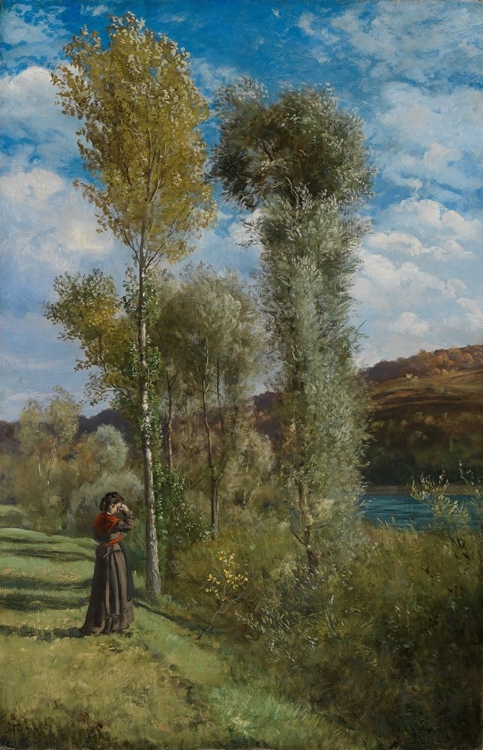 Picture of AUTUMN DAY ON THE UPPER RHINE 1877
