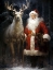 Picture of SANTA AND HIS REINDEER