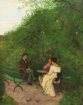Picture of IN THE GARDEN 1877
