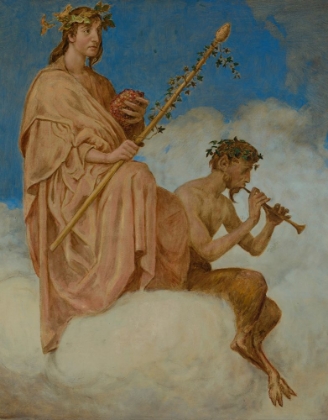 Picture of OCTOBER WINE GODS 1906