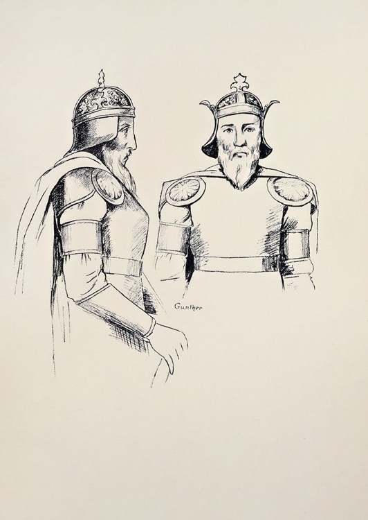 Picture of GUNTHER LIGHT BLUE SKIRT AND DARK BLUE COAT 1897