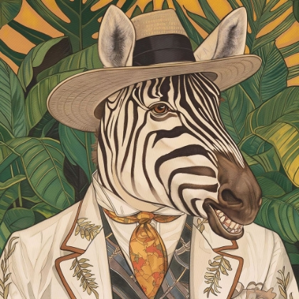 Picture of ZEBRA FACE