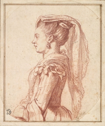 Picture of A YOUNG WOMAN OF FRASCATI CIRCA 1775