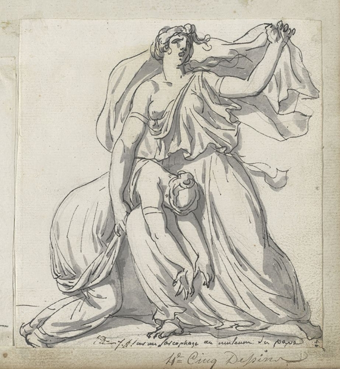 Picture of NIOBE AND HER DAUGHTER CIRCA 1775