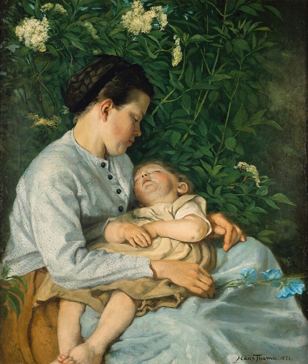 Picture of UNDER THE ELDER BUSH 1871