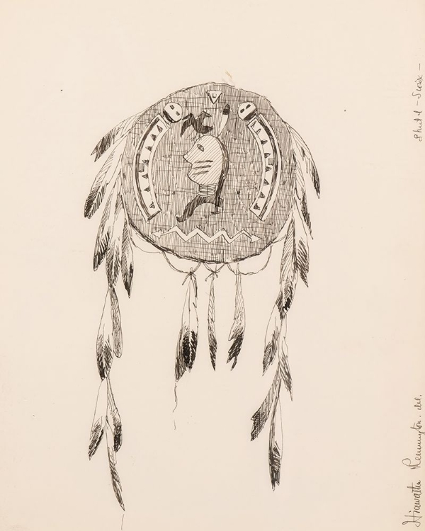 Picture of ILLUSTRATION FOR THE SONG OF HIAWATHA 1889