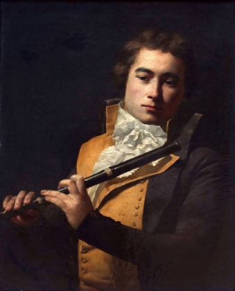 Picture of PORTRAIT OF FLUTIST FRANCOIS DEVIENNE 1792