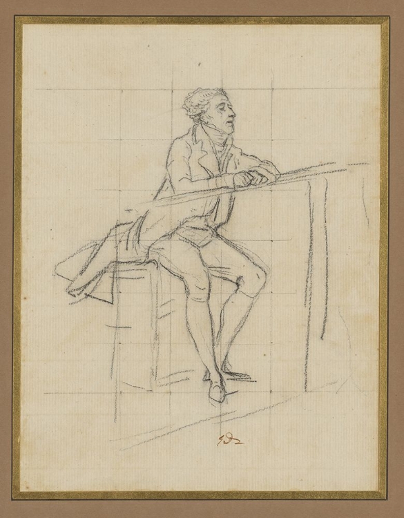 Picture of SEATED GENTLEMAN CIRCA 1810