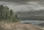 Picture of LANDSCAPE WITH STORM CLOUDS 1889