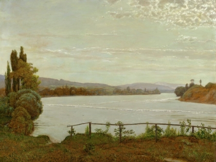 Picture of MORNING ON THE UPPER RHINE NEAR SACKINGEN 1913