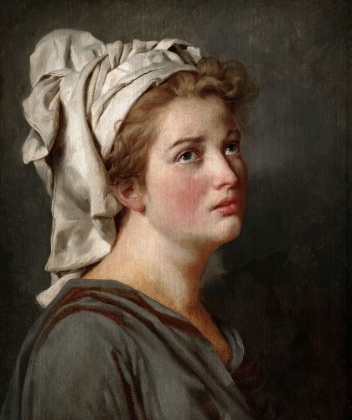 Picture of YOUNG WOMAN WITH A TURBAN CIRCA 1780