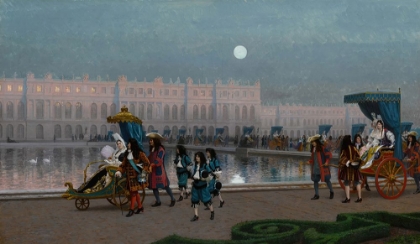 Picture of PROMENADE DE LA COUR DANS LES JARDINS DE VERSAILLES