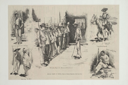 Picture of MEXICAN TROOPS IN SONORA 1886
