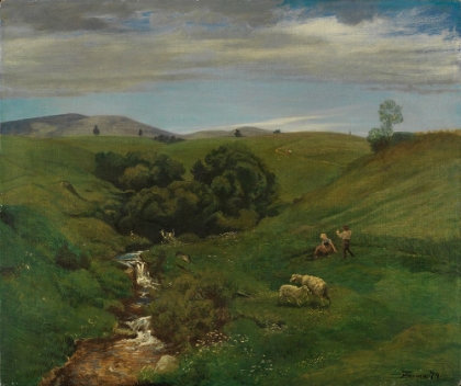 Picture of BLACK FOREST MEADOW 1874