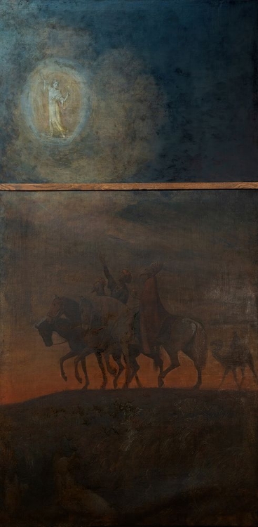 Picture of CHRISTMAS TRIPTYCH PROCESSION OF THE THREE KINGS 1906