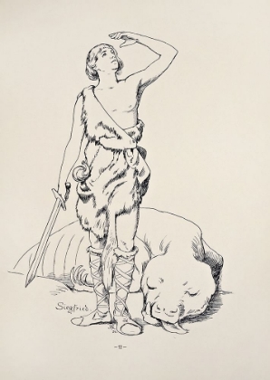 Picture of SIEGFRIED IN THE FOREST 1897