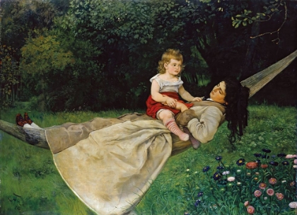 Picture of IN THE HAMMOCK 1876