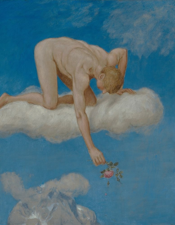 Picture of JUNE YOUTH WITH ROSE 1906