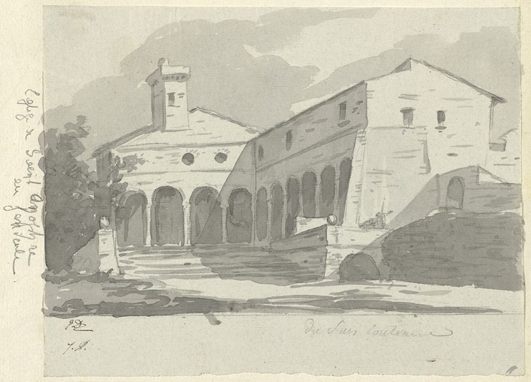 Picture of CHURCH OF SANT ONOFRIO, ROME CIRCA 1775