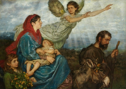 Picture of THE FLIGHT INTO EGYPT 1879