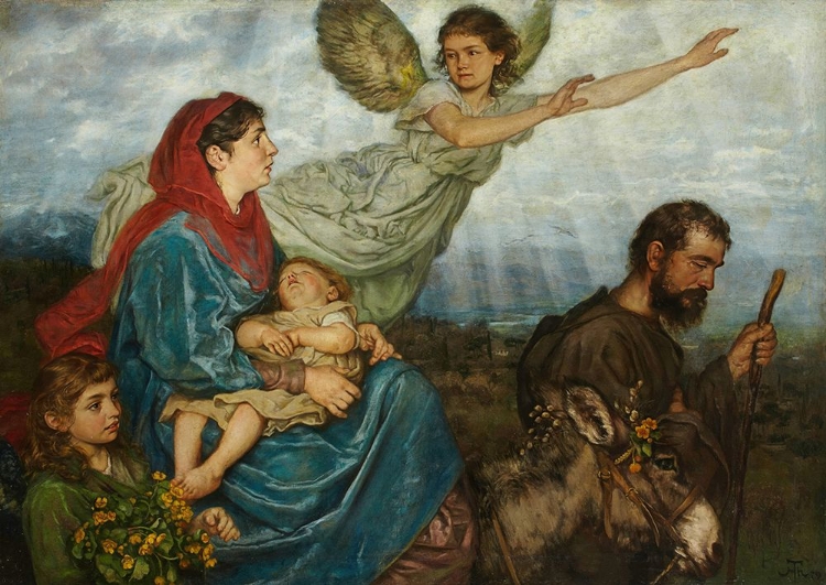 Picture of THE FLIGHT INTO EGYPT 1879