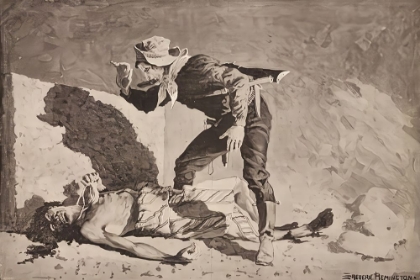 Picture of THE DYING CACIQUE 1889