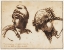 Picture of A WOMANS AND A YOUTHS HEAD