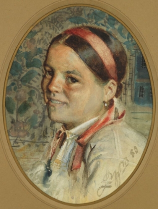 Picture of HEAD OF A WOMAN 1880